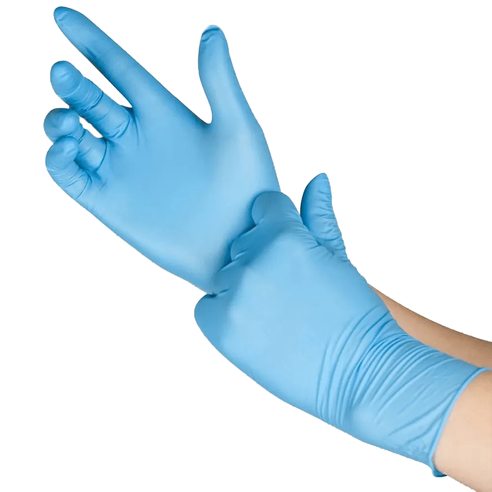 (In-Stock) 3.5X NITRILE GLOVES 1,000 Case (Exam-Grade)