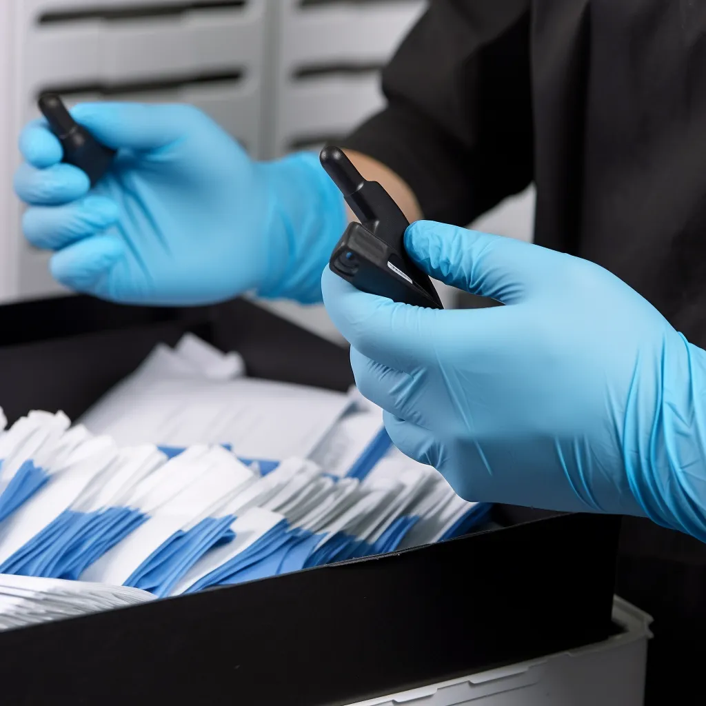 (In-Stock) 3.5X NITRILE GLOVES 1,000 Case (Exam-Grade)