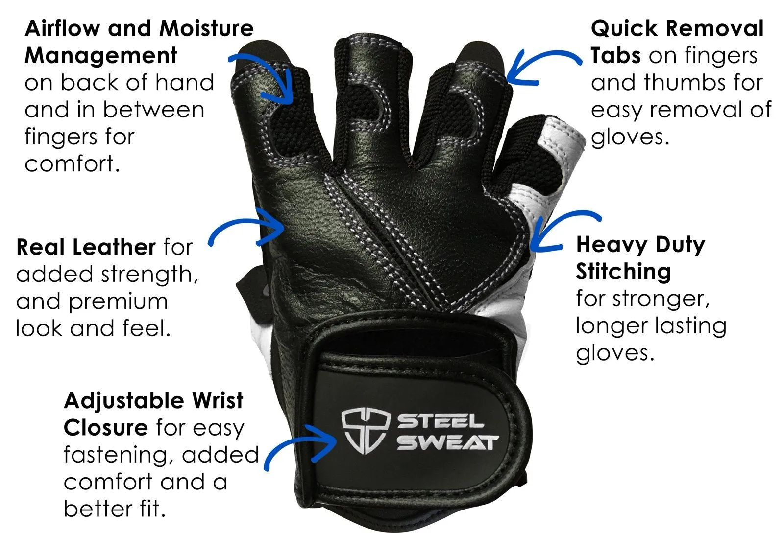 SCARR Leather Gloves